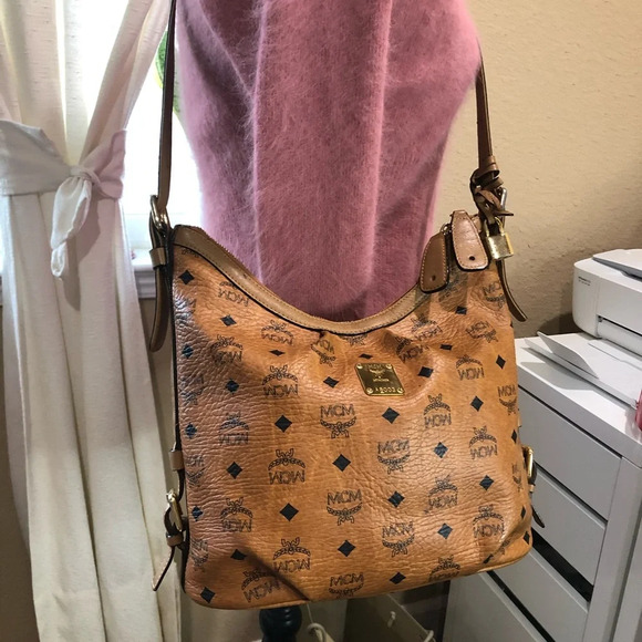 MCM Cognac Hobo - Picture 14 of 14